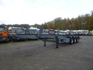 Filiat 3-axle tank trailer chassis incl supports