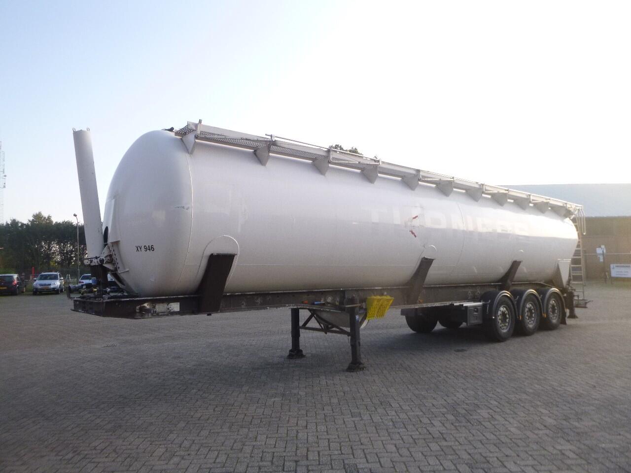 Feldbinder Powder tank alu 65 m3 (tipping) | Tankoplegger | Tankoplegger Poeder / bulk