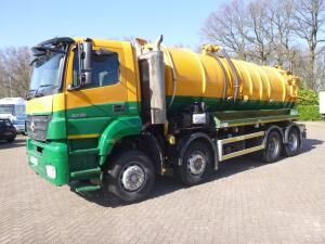 Mercedes Axor 3236 8x4 RHD vacuum tank