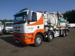 Foden S108R 8x4 RHD Huwer vacuum tank 15.5 m3