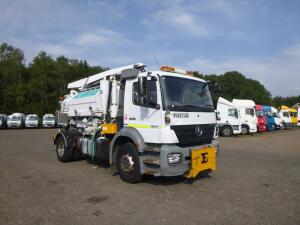 Mercedes Axor 1824 4x2 RHD Whale vacuum tank 7 m3