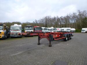 Asca 3-axle container trailer