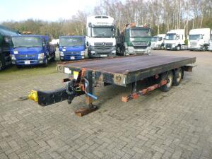 Adcliffe 2-axle drawbar platform trailer 7 t