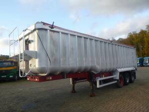 Montracon Tipper trailer alu 53.6 m3 + tarpaulin