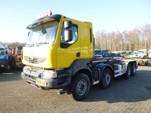 Renault Kerax 520.42 8x4 Euro 5 container hook