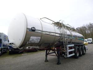 Crane Fruehauf Food tank inox 30 m3 / 1 comp