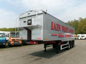 Montracon Tipper trailer alu 55 m3 + tarpaulin