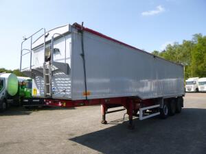 Wilcox Tipper trailer alu 55 m3 + tarpaulin