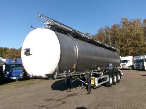 Feldbinder Chemical tank inox 37.5 m3 / 1 comp