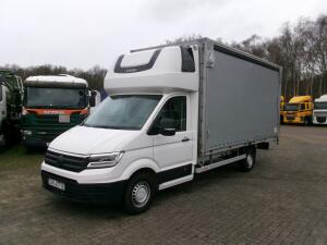 Volkswagen Crafter 4x2 curtain side van Euro 6