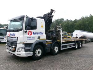 D.A.F. CF 440 8x2 RHD + Hiab XS 477 E-6 HiDuo