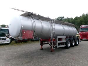 Crane Fruehauf Chemical tank inox 22.5 m3 / 1 comp