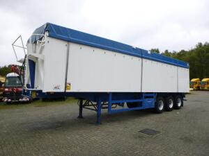 OVA Tipper trailer alu 60 m3 + tarpaulin